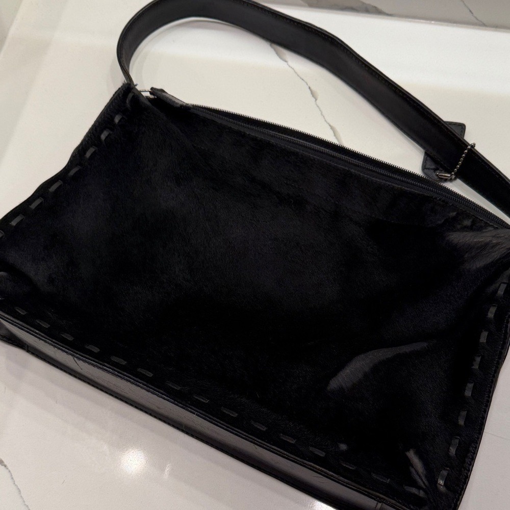 Vintage Coach Bleeker Haircalf One-Shoulder Bag - Picture 9 of 11